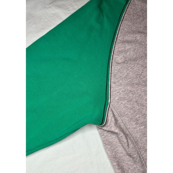 Unisex, Adidas Sweatshirt No Hood, 2XL, Green and Grey - Picture 12 of 16